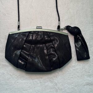 Elegant Black Evening Clutch by Kate Landry